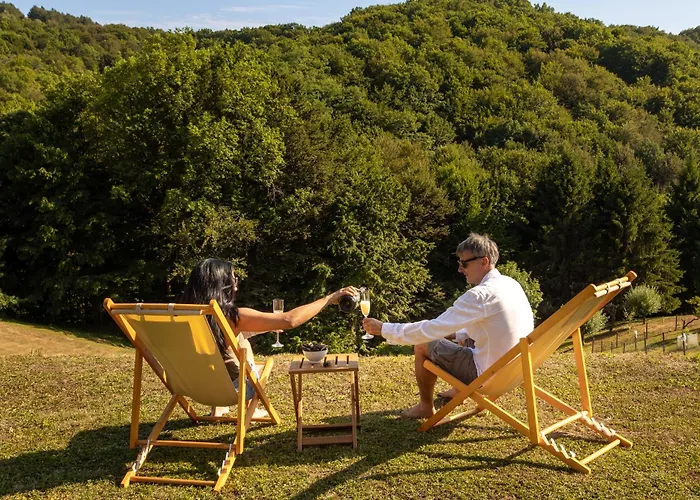 Lux House Natura With Sauna & Hot Tub Ferienhaus *